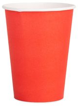 Изображение товара Стакан бумажный Actuel однослойный красный,330 мл, 50 шт