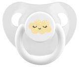 Изображение товара Пустышка, скошенная форма соска Lubby, от 6 мес., латекс