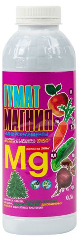 Изображение товара Гумат магния + микроэлементы, 500 мл