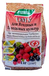 Изображение товара Удобрение органоминеральное «Буйские удобрения» Для плодово-ягодных культур, 1 кг