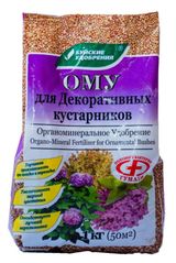 Изображение товара Удобрение органоминеральное «Буйские удобрения» Для декоративных кустарников, 1 кг