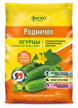 Изображение товара Удобрение минеральное «Фаско» Родничок для огурцов сухое гранулированное 5М, 1 кг