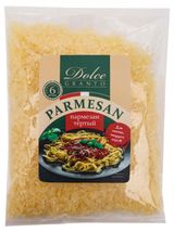 Изображение товара Сыр твердый тертый Dolce Granto Пармезан в пакете 40% БЗМЖ, 150 г
