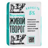 Изображение товара Творог «Козельское» 5% БЗМЖ, 180 г