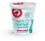 Изображение товара Продукт кисломолочный Катык АШАН Красная птица термостатный 4% БЗМЖ охлажденный, 350 г
