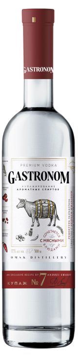 Изображение товара Водка Gastronom Особая Купаж №7 К мясным блюдам Россия, 0,5 л