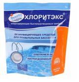 Изображение товара Средство для очистки бассейна «Маркопул Кемиклс» Хлоритэкс для текущей и ударной дезинфекции воды гранулы, 200 г