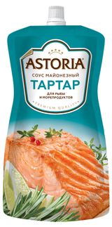 Изображение товара Соус кулинарный майонезный Astoria Тартар для рыбы и морепродуктов 30% охлажденный, 200 г