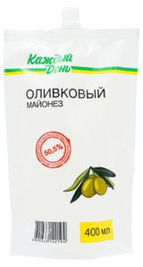 Изображение товара Майонез «Каждый День» оливковый 50,5%, 400 мл