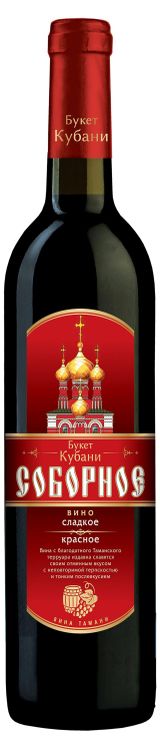 Изображение товара Вино «Букет Кубани» Соборное Особое сладкое красное Россия, 0,7 л