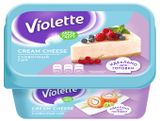 Изображение товара Сыр творожный Кремчиз Violette Cream Cheese сливочный для готовки ванночка 70% БЗМЖ, 400 г