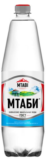 Изображение товара Вода минеральная «МТАБИ» Нагутская-26 с газом, 1,25 л