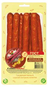 Изображение товара Колбаски полукопченые «Иней» Охотничьи, 350 г