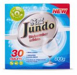 Изображение товара Таблетки для посудомоечных машин Jundo Active Oxygen 3 в 1, 30 шт