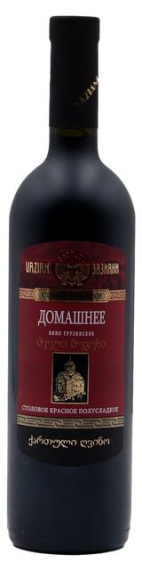 Изображение товара Вино «Старый Метехи» Домашнее красное полусладкое Грузия, 0,75 л