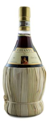 Изображение товара Вино Chianti Fiasco Caretti красное сухое Италия, 0,75 л
