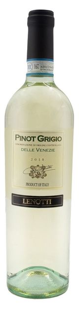 Изображение товара Вино Lenotti Pinot Grigio белое сухое Италия, 0,75 л