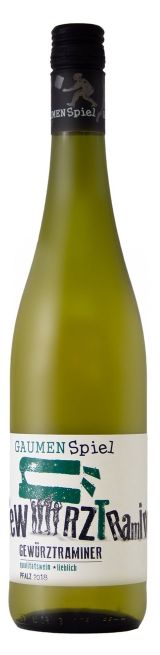 Изображение товара Вино Gaumen Spiel Gewurztraminer белое полусладкое Германия, 0,75 л