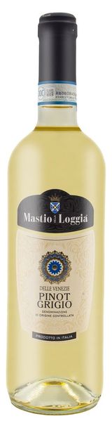 Изображение товара Вино Mastio della Loggia Pinot Grigio белое сухое Италия, 0,75 л
