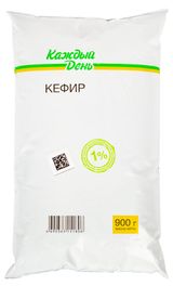 Изображение товара Кефир «Каждый день» 1% БЗМЖ, 900 мл