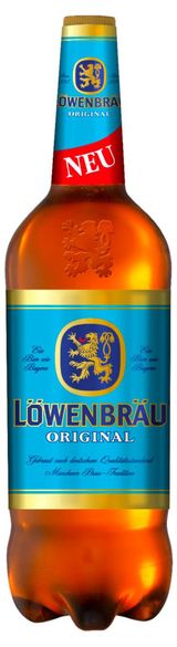 Изображение товара Пиво Lowenbrau Original светлое нефильтрованное 5,4%, 1,3 л