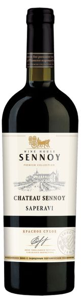 Изображение товара Вино Chateau Sennoy Саперави красное сухое Россия, 0,75 л