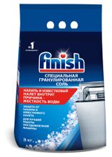 Изображение товара Соль для посудомоечных машин Finish, 3 кг