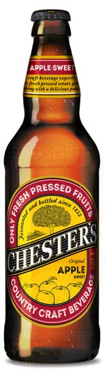 Изображение товара Сидр Chester's Яблочный сладкий 5,5%, 0,45 л