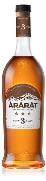 Изображение товара Коньяк ARARAT 3 звезды Армения, 0,7 л