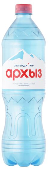 Изображение товара Вода минеральная «Легенда Гор Архыз» с газом, 1,5 л