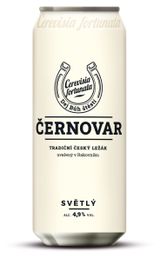 Изображение товара Пиво Cernovar светлое фильтрованное 4,9%, 500 мл
