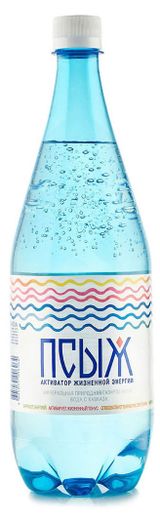 Изображение товара Вода минеральная «ПСЫЖ» с газом, 1 л