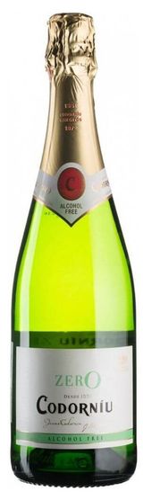 Изображение товара Игристое вино безалкогольное Codorniu Zero белое сухое Испания, 0,75 л