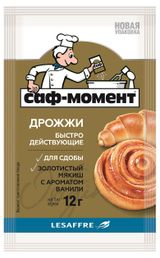 Изображение товара Дрожжи «Саф-Момент» для сдобы с запахом ванили, 12 г