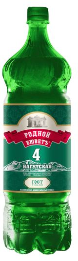 Изображение товара Вода минеральная «Родной бюветъ» №4, 1,5 л
