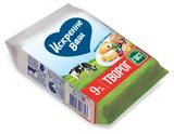 Изображение товара Творог «Искренне Ваш» пергамент брикет 9% БЗМЖ, 180 г