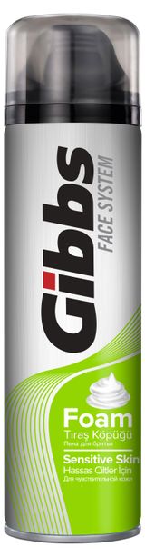 Изображение товара Пена для бритья Gibbs Sensitive для чувствительной кожи, 200 мл