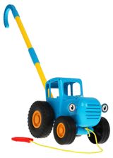 Изображение товара Игрушка музыкальная «Умка» Синий Трактор Каталка, 9 песен