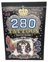 Изображение товара Блокнот переводных татуировок, 280 тату