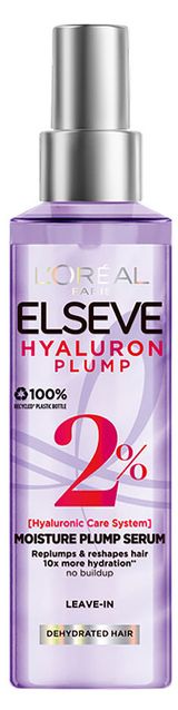 Изображение товара Сыворотка для волос L'Oreal Paris Elseve Гиалурон Наполнитель увлажняющая ля придания объема с гиалуроновой кислотой, 150 мл