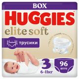 Изображение товара Подгузники-трусики Huggies Elite Soft 3 6-11 кг, 96 шт