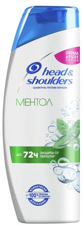 Изображение товара Шампунь для волос Head&Shoulders Ментол против перхоти, 400 мл