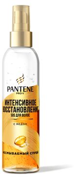 Изображение товара Спрей для волос Pantene Pro-V Интенсивное восстановление для защиты от повреждений и блеска волос с медом, 150 мл