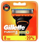 Изображение товара Сменные кассеты для бритья Gillette Fusion5 Power, 8 шт