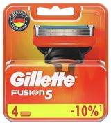 Изображение товара Сменные кассеты для бритья Gillette Fusion 5, 4 шт
