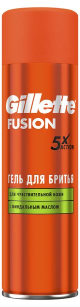 Изображение товара Гель для бритья Gillette Fusion 5 Ultra Sensitive для чувствительной кожи, 200 мл