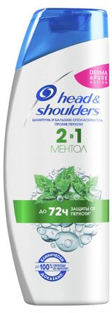 Изображение товара Шампунь для волос Head&Shoulders Ментол 2 в 1, 600 мл