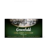 Изображение товара Чай черный Greenfield Earl Grey Fantasy с ароматом бергамота в пакетиках, 25 шт