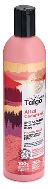Изображение товара Бальзам для волос Natura Siberica Doctor Taiga восстановление поврежденных волос, 400 мл