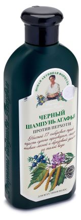 Изображение товара Шампунь для волос «Рецепты Бабушки Агафьи» Черный для всех типов волос, 350 мл